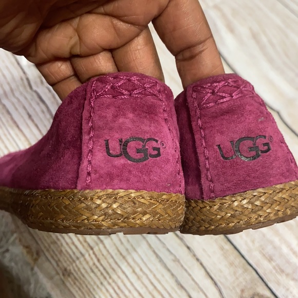 Ugg pink suede shoe 1015112 sz 8 - Picture 8 of 8